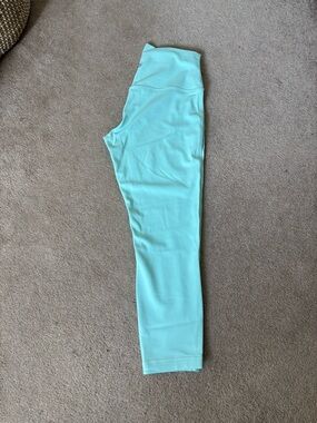 lululemon Align Double Lined Mint High-Rise Leggings Size 8